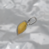 SILVER PENDANT WITH AMBER_KZSB-046